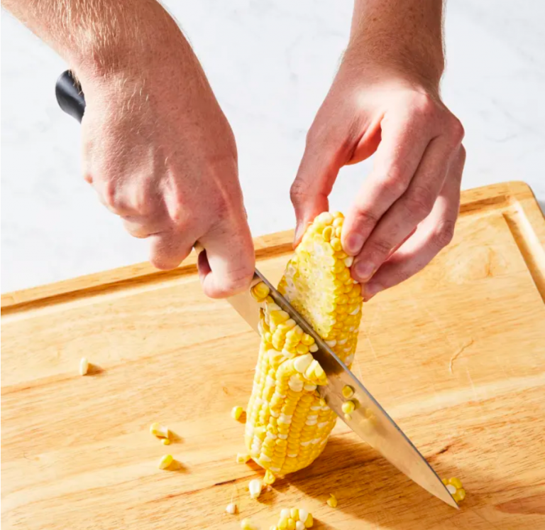 3 Easy Ways To Remove Corn From The Cob - Produce Bites : Produce Bites