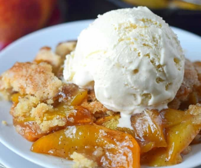 Southern Peach Cobbler - Produce Bites : Produce Bites