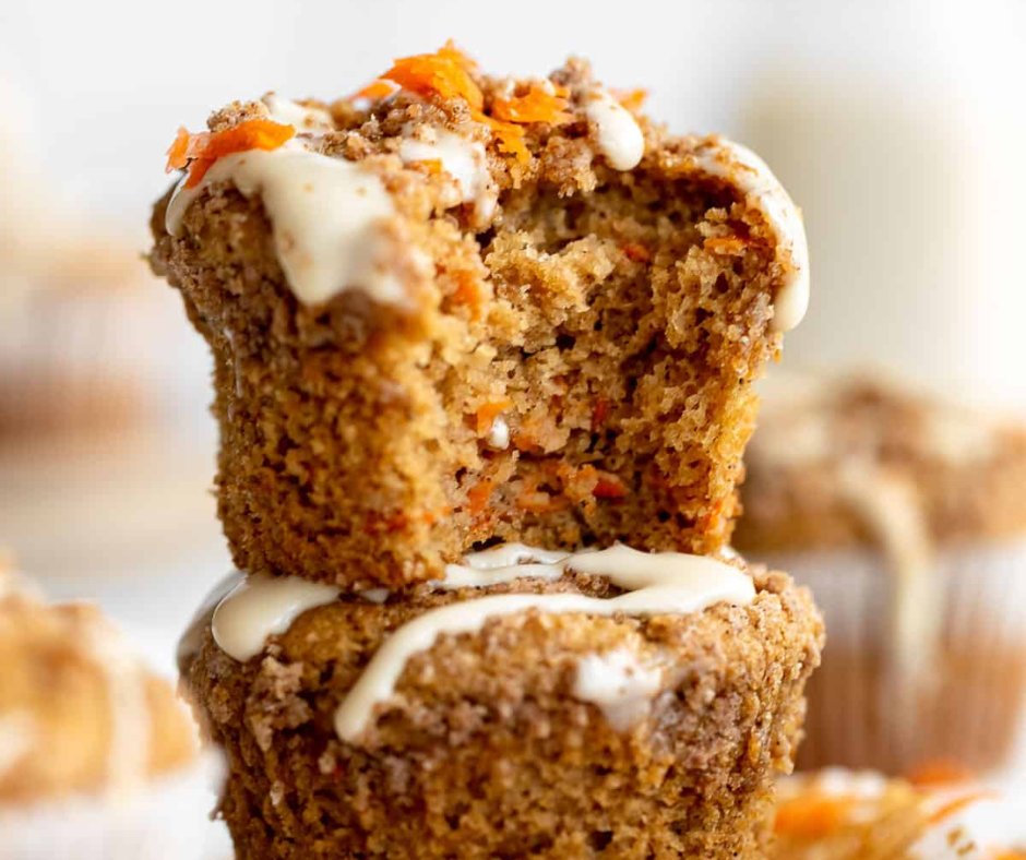 Carrot Cake Muffins Produce Bites Produce Bites 